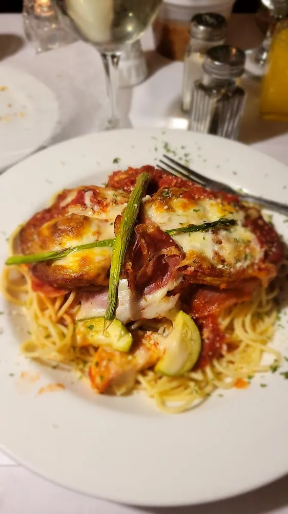 Romano with Veal and Prosciutto